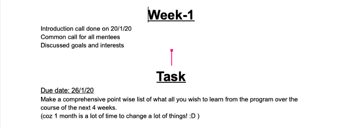 Tasks